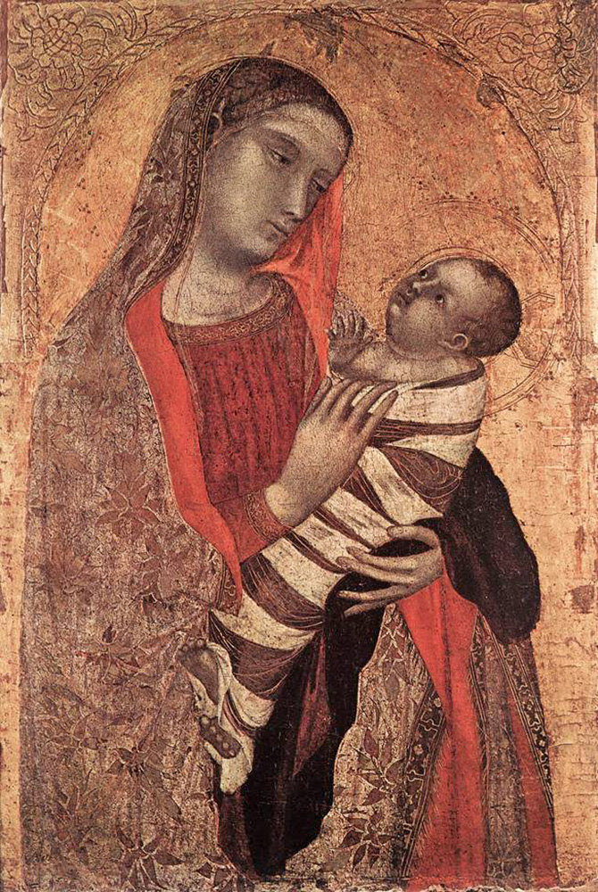 virgin and child